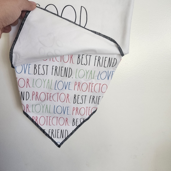 Rae Dunn Good Girl Pet Bandanna 2-Pack - Picture 6 of 9